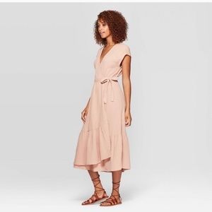 Universal Threads Blush Wrap Dress